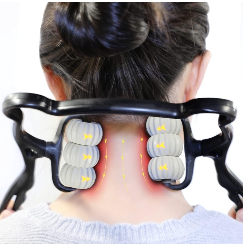 Handheld Neck Massager with 6 Balls Massage Point